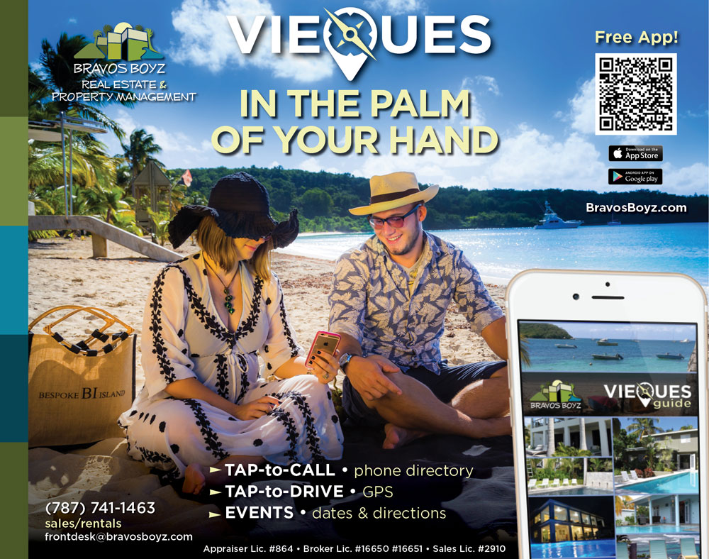 Vieques in the palm of your hand