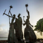 Old San Juan statues